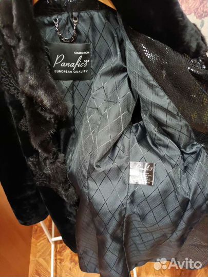 Шуба, 42 р-р (норка, каракуль)