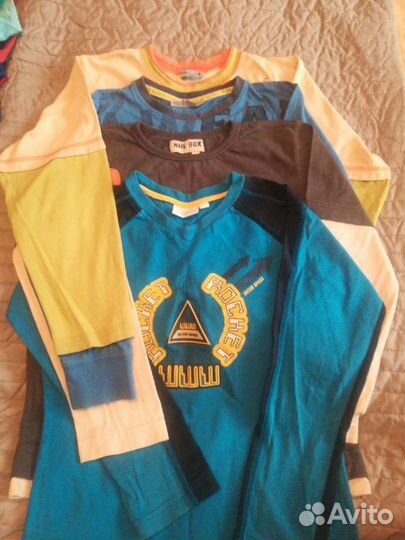 Лонгслив рубашка бадлон на 6-7 лет