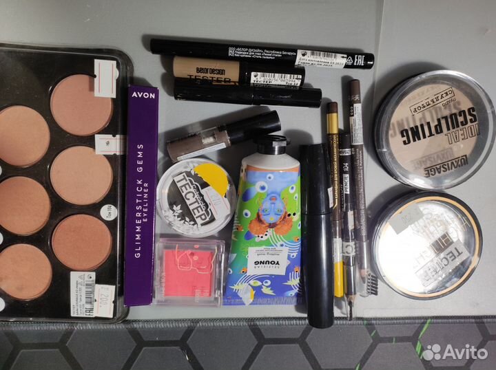 Набор тестеры косметики пакетом б/у
