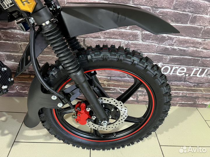 Мопед Alpha Off Road Black Matt 125cm3 (2023)