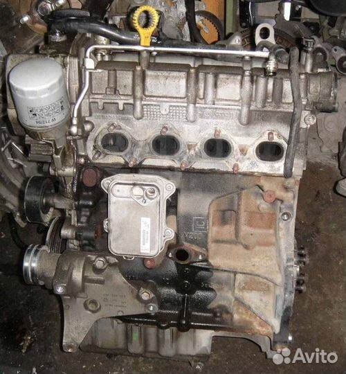 Двигатель Skoda Rapid 1, 2012 - 2020, диз. 1.6