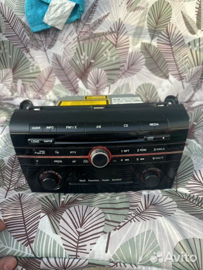 Штатная магнитола mazda 3 bk