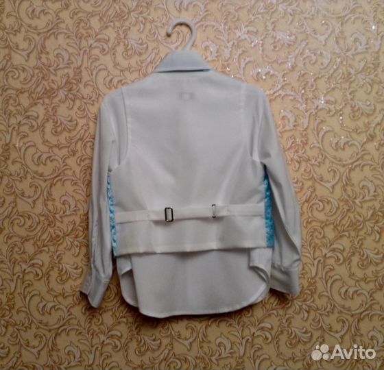 Рубашка, жилетка для мальчика 3 лет