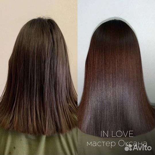 Модель Кератин Ботокс Нанопластика Холодное