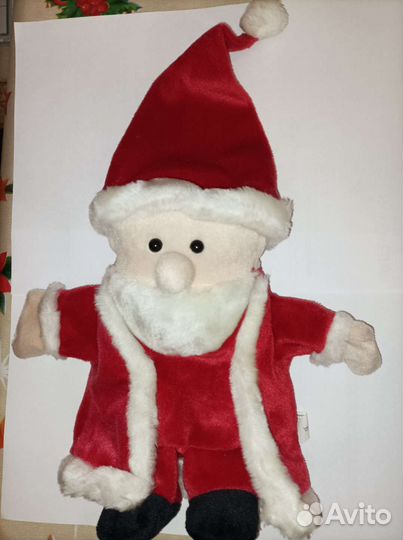 Дед Мороз кукла перчаточная на руку