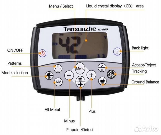 Металлоискатель х-терра 705(тс800)