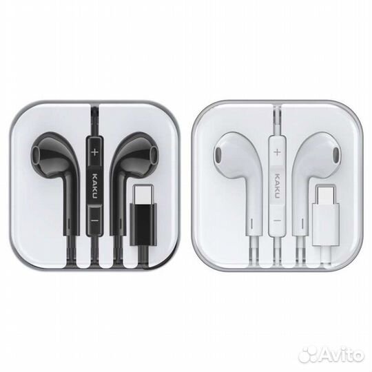 Наушники type c