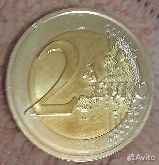 Юбилейная монета 2 евро