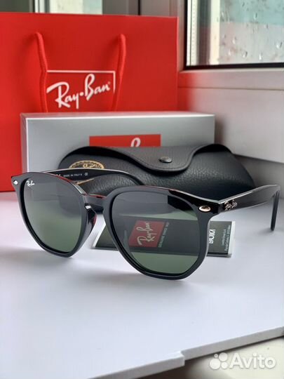 Очки Ray Ban Hexagonal зеленый