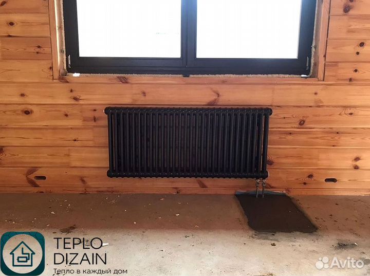 Трубчатые радиаторы/ Горизонтальный радиатор