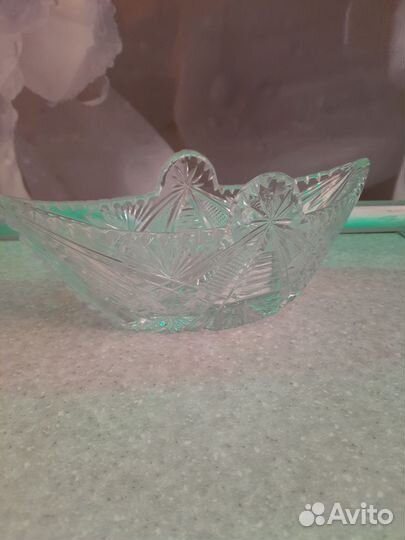 Ваза хрустальная СССР