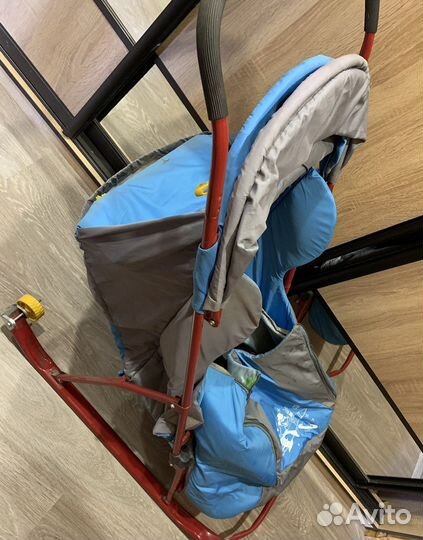 Коляска санки