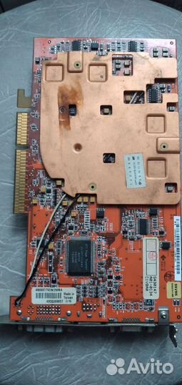 Видеокарта asus A9800XT