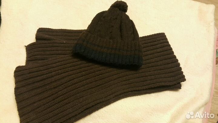 Комплект шапка + шарф