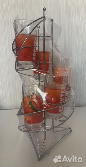 Набор стаканов на подставке