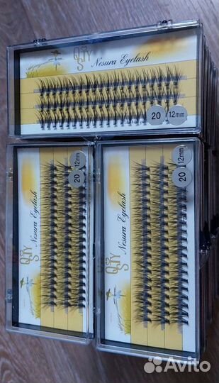 Ресницы пучки nesura 12mm