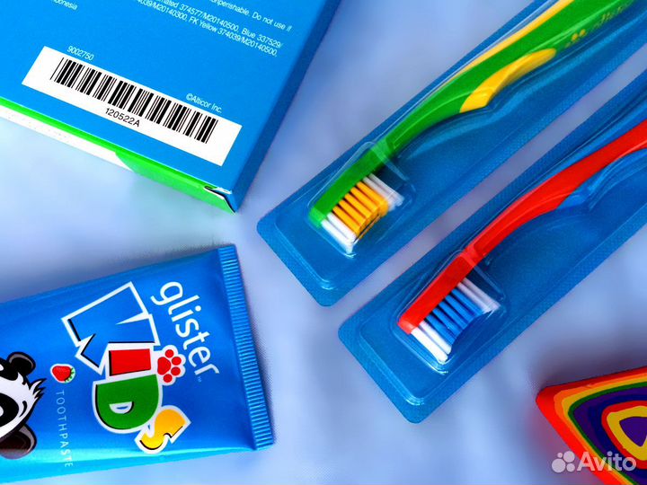 Детская зубная щетка Glister Kids Германия уп/4 шт