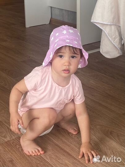 Летняя панамка для девочки