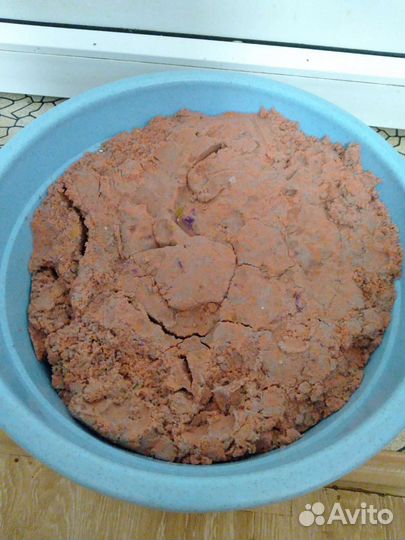 Кинетический песок с песочницей