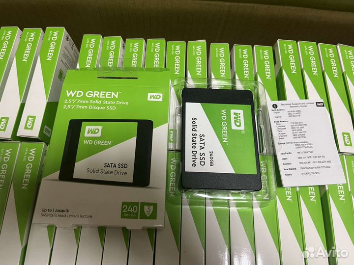 SSD 120/240/480 gb диск WD/Kingston ссд новый/чек