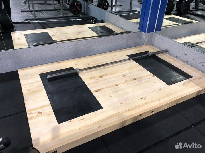 Помост для становой тяги 2.5х1.5.0.1м DNN