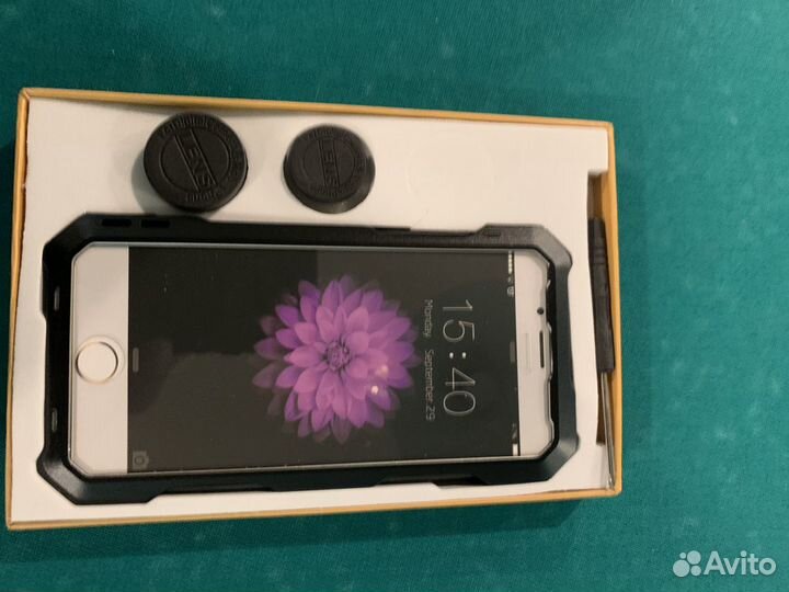Al Чехол для iPhone 7 или 8 и 2 объектива новый