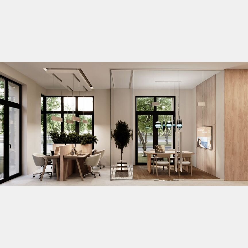2-к. квартира, 53,8 м², 1/4 эт.