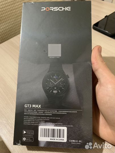 Смарт часы GT3 MAX porsche
