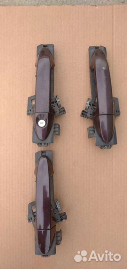 Наружние ручки дверей на Форд Фиеста 6