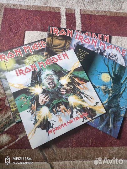 Виниловые пластинки iron maiden