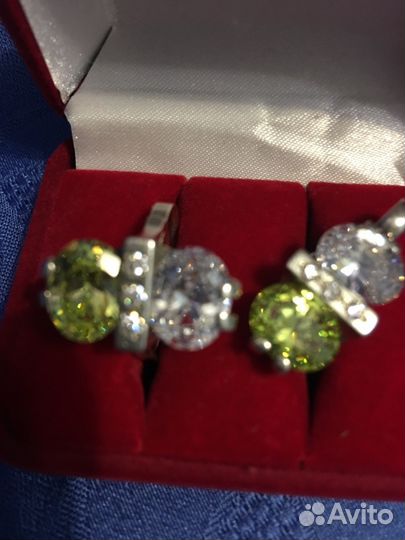 Набор кольцо и подвеска /серебро 925