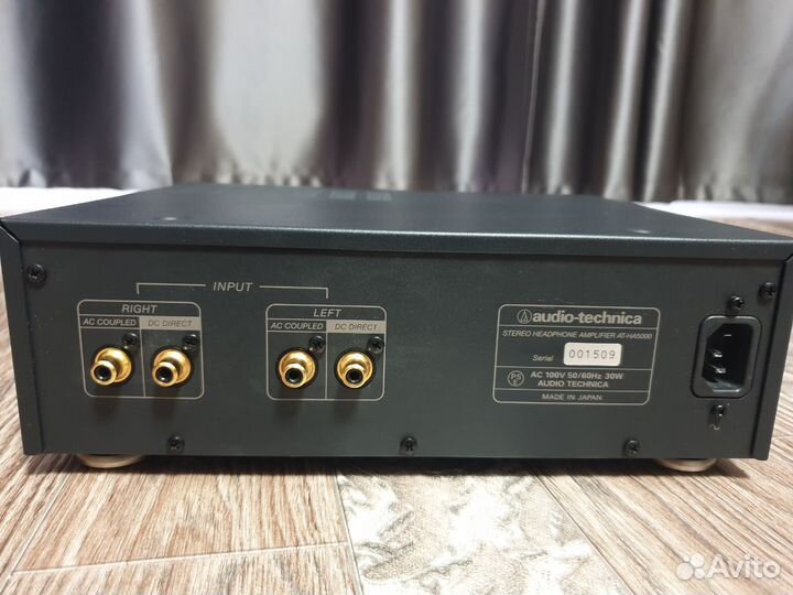 Усилитель AT-HA5000 и наушники ATH W5000