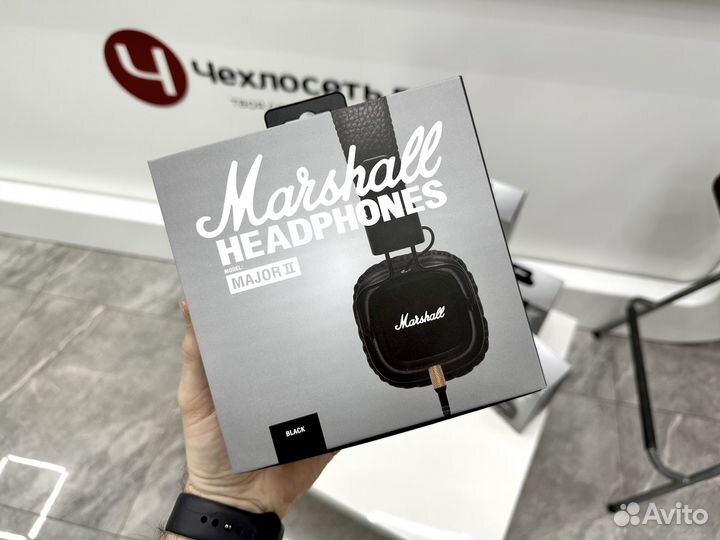 Наушники Marshall Major 2 / Маршал 2 Black
