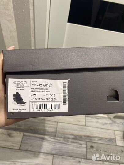 Ботинки Ecco на девочку