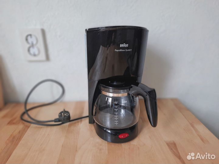 Кофеварка braun капельная