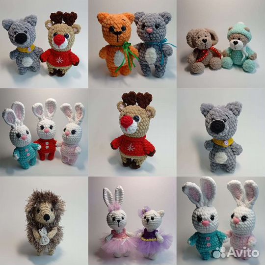 Игрушки разнообразные-ручная работа