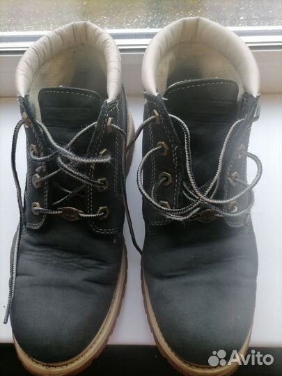 Ботинки демисезонные timberland 38,5-39р. Оригинал