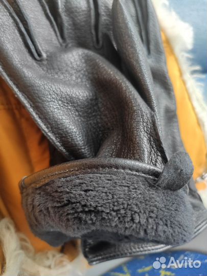 Мужские кожаные перчатки 9.5