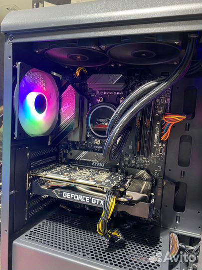 Игровой пк Ryzen 5 7500f GTX1660super 32GB