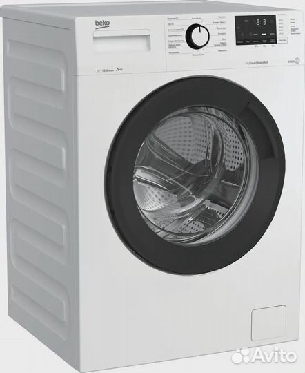 Стиральная машина Beko wsre7612xawi 7кг,1200об/м