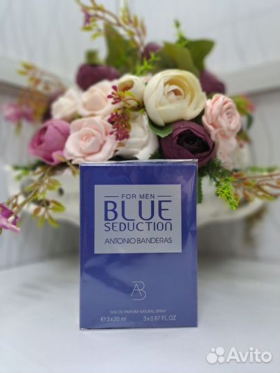 Набор Antonio Banderas Blue Seduction 3х20ml