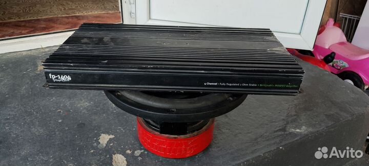 Усилитель и сабвуфер