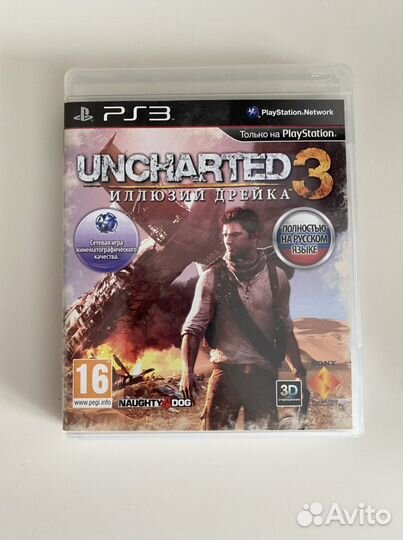 Игра для приставки ps3 Uncharted 3