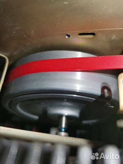 Набор: пассик + шкив мотора Орбита 106, 107,108