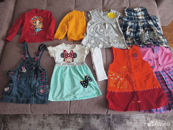 Пакет вещей на девочку 92 98 104