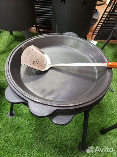 Крышка сковородка чугунная