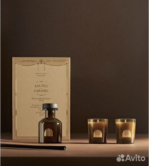 Zara home salted caramel подарочный набор