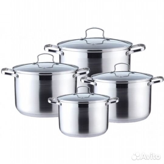 Набор кастрюль из нержавеющей стали Kelli