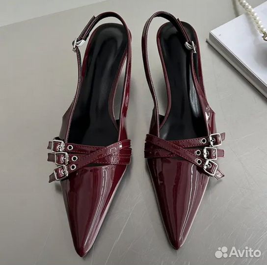 Туфли слингбэки