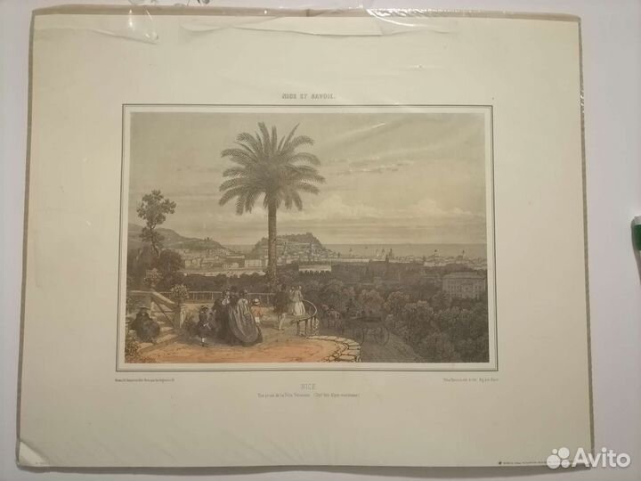 Репродукция литографии Бенуа